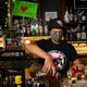 a bartender inside El Rio in San Francisco